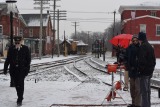 Crews film documentary at Colebrookdale Railroad