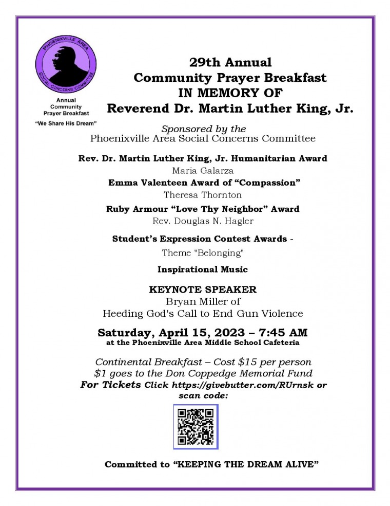 MLK Community Prayer Breakfast