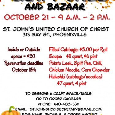 St. John’s UCC Church Bazaar