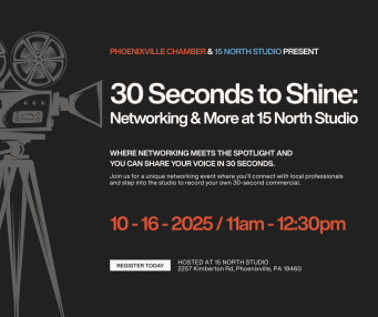 30 Seconds to Shine: Networking & More at 15 North Studio