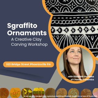 Sgraffito Clay Ornament Workshop
