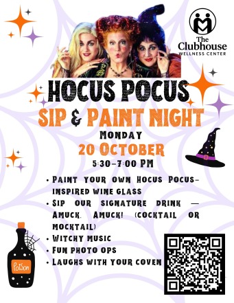 Hocus Pocus Sip & Paint Night