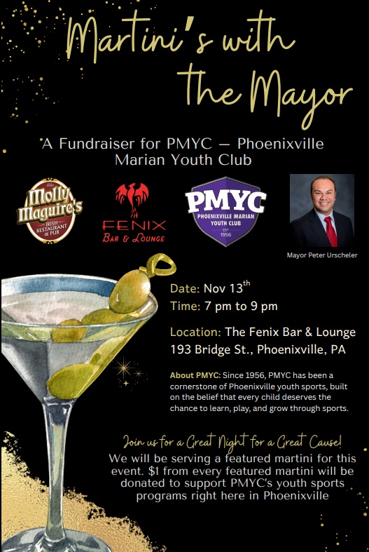 Martini’s with the Mayor at the Fenix