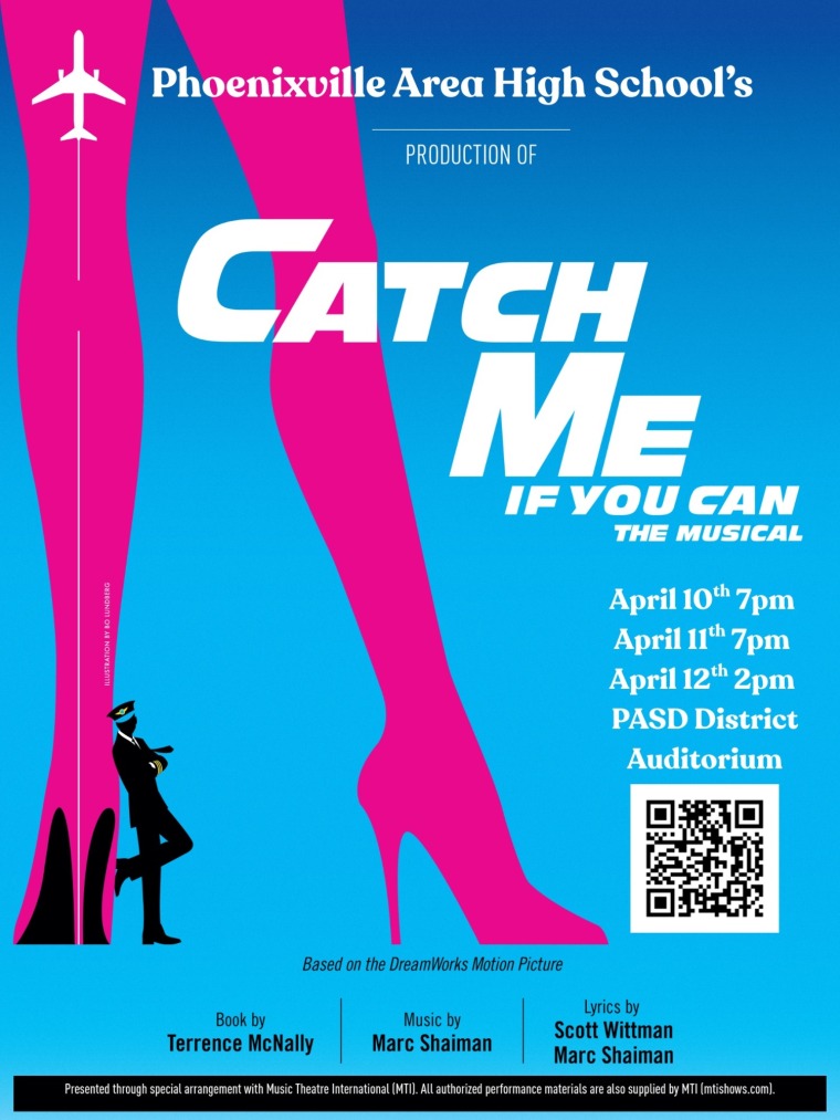 PAHS Presents its Spring Musical- Catch Me If You Can!