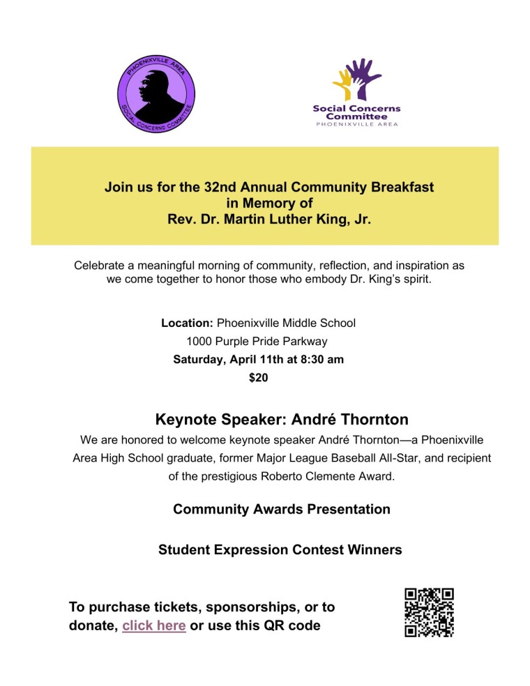 Rev. Dr. Martin Luther King Community Breakfast