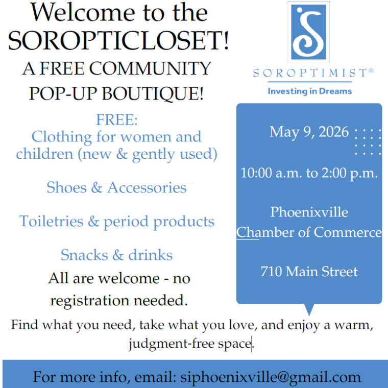 SOROPTICLOSET: A Free Community Pop-up Boutique