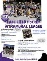 Fall 2026 PMYC Field Hockey Registration