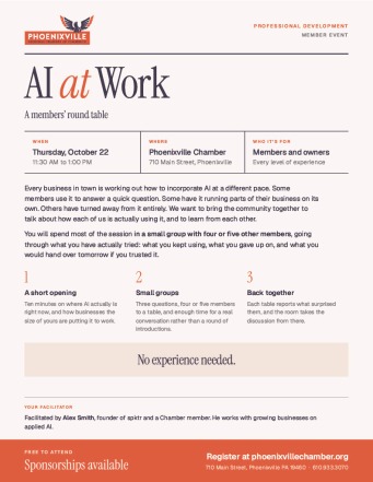 AI at Work: A Members’ Round Table