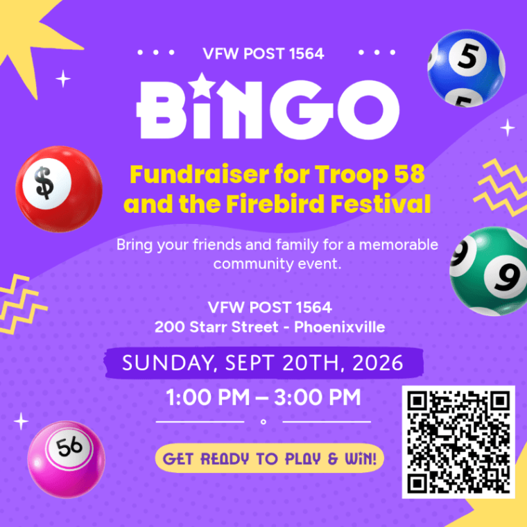 Firebird Festival – Bingo Fundraiser