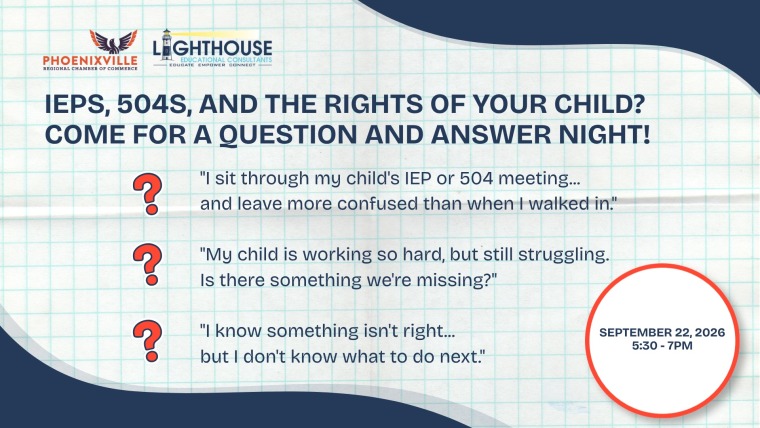 IEPS, 504S, and the Rights of Your Child? Come for a Question and Answer Night!