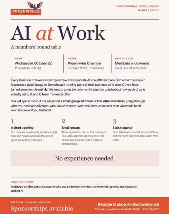 AI at Work: A Members’ Round Table