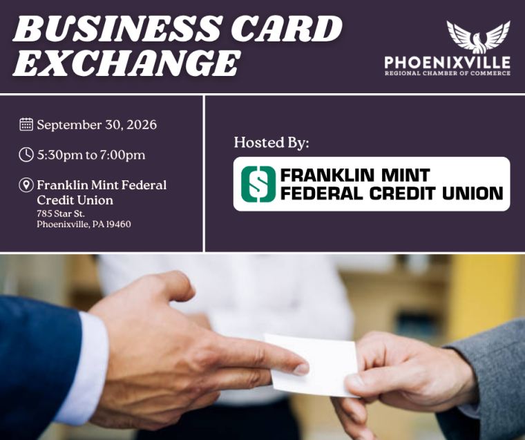 Franklin Mint Federal Credit Union: Business Card Exchange