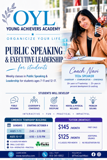 Public Speaking & Executive Leadership for Students