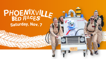 The 9th Annual Phoenixville Bed Races