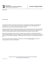 Pennsylvania Department of Labor & Industry – Notice to Employers