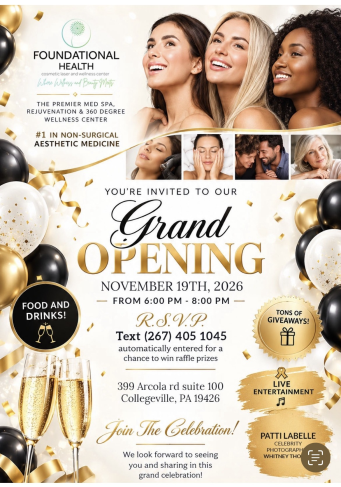 Grand Opening Celebration of Polish Your Smile. Refresh Your Glow.